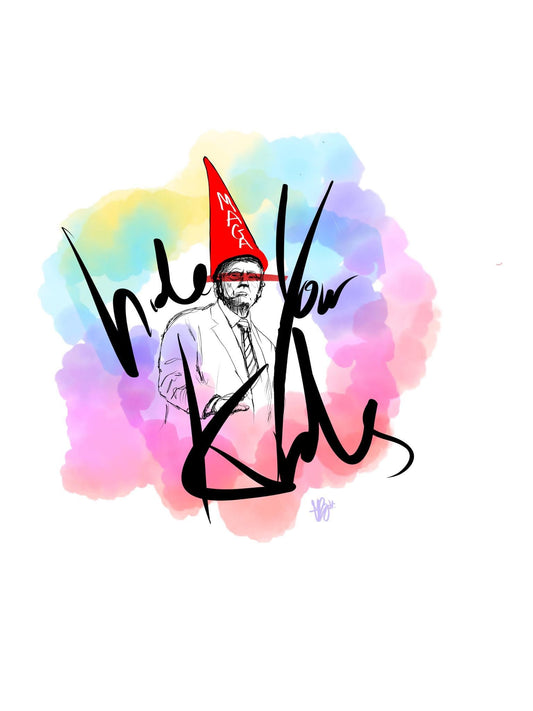 Hide Your Kids Sticker
