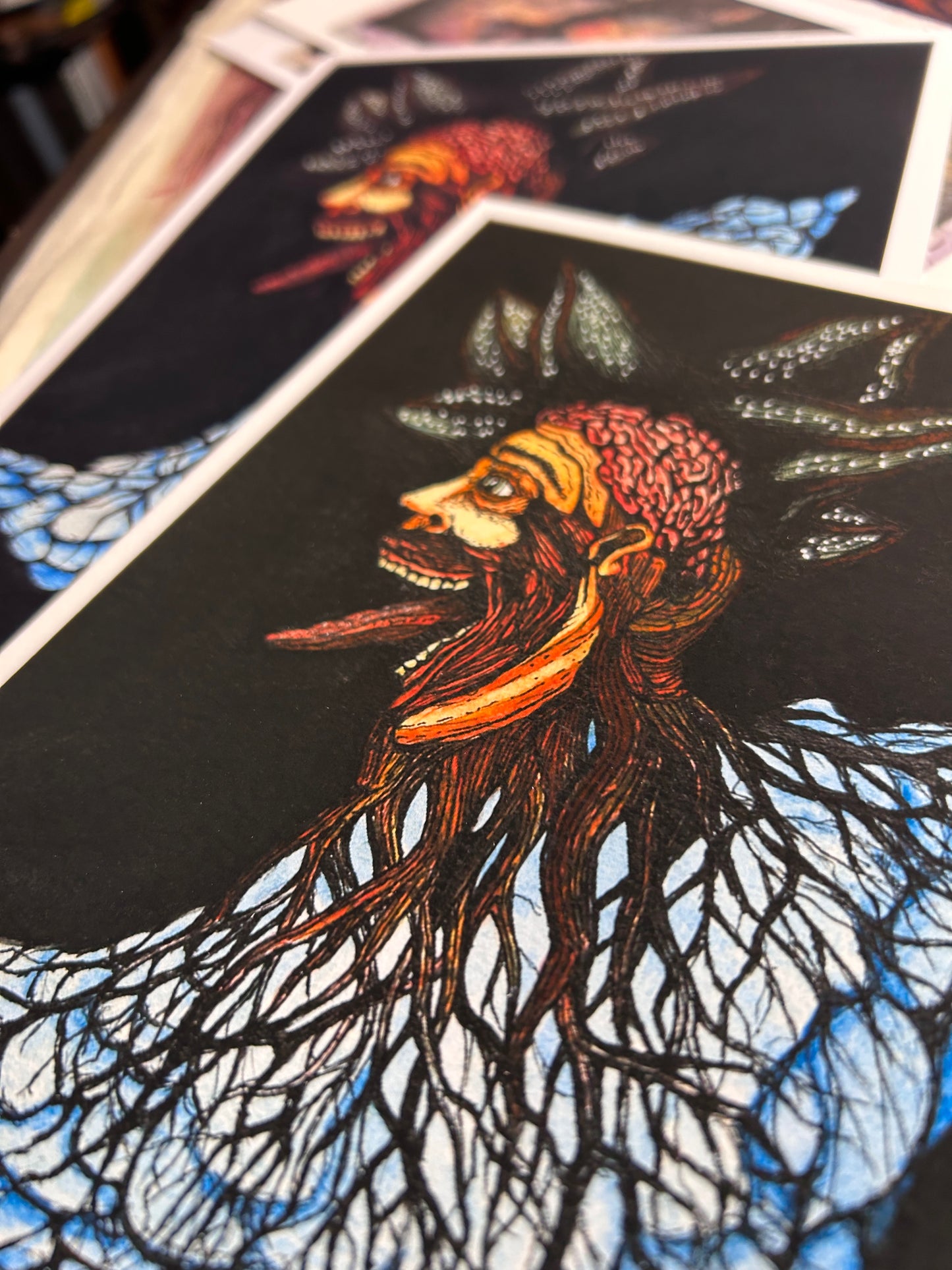Enzo Junior PRINT - Brain Damage