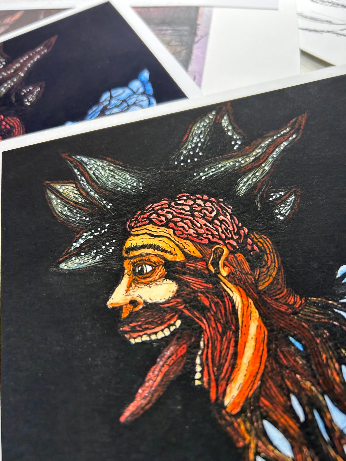 Enzo Junior PRINT - Brain Damage